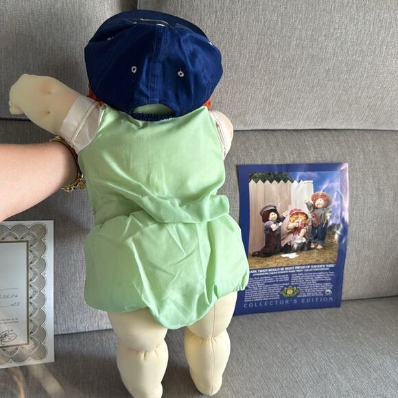 Cabbage Patch Kids Little People Red Hair Boy Birth Certificate Adoption Papers - Picture 6 of 16